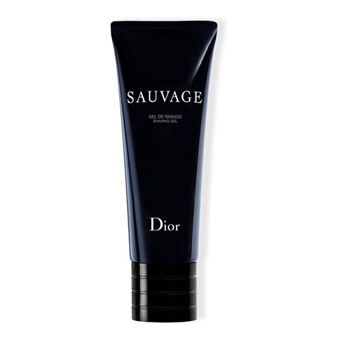 gel de rasage sauvage dior